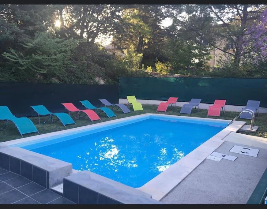Charmant Studio Le Clos D'Aix Parking Prive Gratuit Et Piscine Aix-en-Provence Exterior foto
